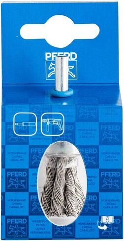 PFERD Brush Brush Untwisted PBU | Diameter 20 mm Shaft Diameter 6 mm SiC Filament Diameter 0.90 | 43298006 - for Straight Sanders, Drills, Bending Shafts in Saudi Arabia