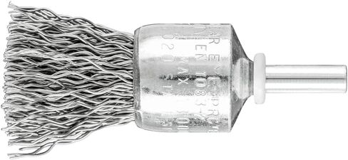 PFERD Brush Brush Untwisted PBU | Diameter 20 mm Shaft Diameter 6 mm SiC Filament Diameter 0.90 | 43298006 - for Straight Sanders, Drills, Bending Shafts in Saudi Arabia