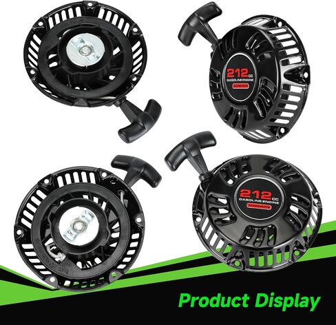Mini Bike Pull Pull START ASSEMBLY RECOIL Starter متوافق مع Predator 212CC 196CC COLEMAN CT200U CT200U-EX BT200X KT196 GO KART GX160 6.5HP OHV LAWN MOWN MOWEN in Kuwait