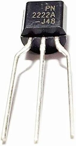 ON Semiconductor/Fairchild PN2222A PN2222 2222 NPN, 40 V, 300 MHz, 625 mW, 1 A, 300 hFE Epitaxial Silicon Bipolar Transistors (Pack of 25) in Saudi Arabia