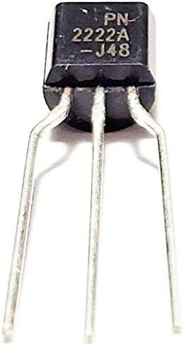 ON Semiconductor/Fairchild PN2222A PN2222 2222 NPN, 40 V, 300 MHz, 625 mW, 1 A, 300 hFE Epitaxial Silicon Bipolar Transistors (Pack of 25) in Saudi Arabia
