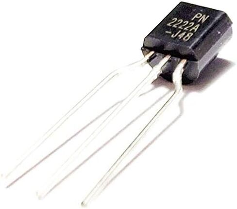 ON Semiconductor/Fairchild PN2222A PN2222 2222 NPN, 40 V, 300 MHz, 625 mW, 1 A, 300 hFE Epitaxial Silicon Bipolar Transistors (Pack of 25) in Saudi Arabia