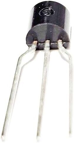 ON Semiconductor/Fairchild PN2222A PN2222 2222 NPN, 40 V, 300 MHz, 625 mW, 1 A, 300 hFE Epitaxial Silicon Bipolar Transistors (Pack of 25) in Saudi Arabia
