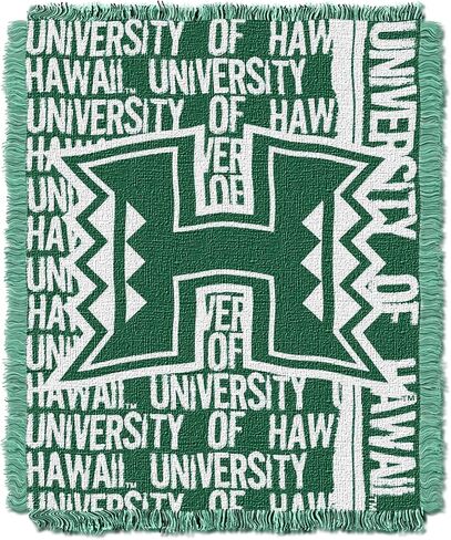 Northwest NCAA Unisex-Children Woven Jacquard Throw Blanket in Saudi Arabia