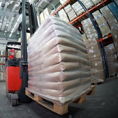 Sigma Brand Blown Hand Wrap Stretch Wrap Film 18 Inch x 80 Gauge x 1500 Feet 4 Rolls Per Case in Saudi Arabia