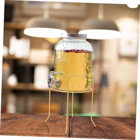 GLEAVI Iron Stand for Beer Dispenser Lightweight Drink Holder for Parties Easy Access Beverage Bucket Holder Practical for Bar Countertop Storage in Saudi Arabia