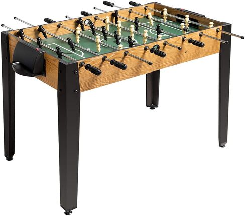 Giantex 48 '' Foosball Table ، لعبة كرة القدم الخشبية مع كرات القدم ، بدعوى لأربعة لاعبين ، كرة القدم حجم المنافسة للأطفال ، البالغين ، طاولة كرة القدم لغرفة الألعاب ، الأروقة in Saudi Arabia