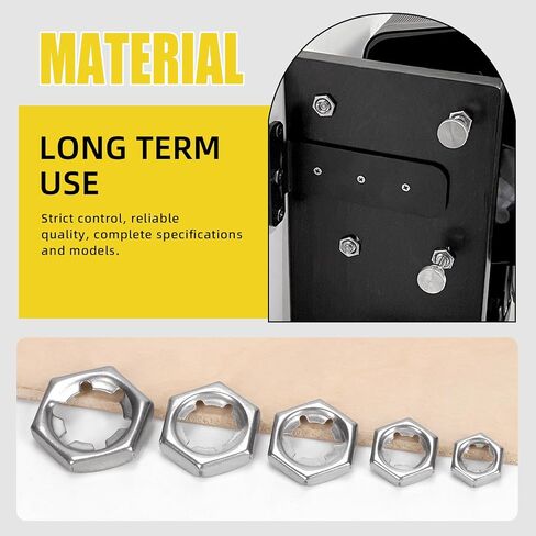 105pcs m6 m8 m10 m12 m14 ادفع على القفل المكسرات ، وغسالات قفل الأسنان الداخلية pushnuts hex locknuts (أسود) in Saudi Arabia