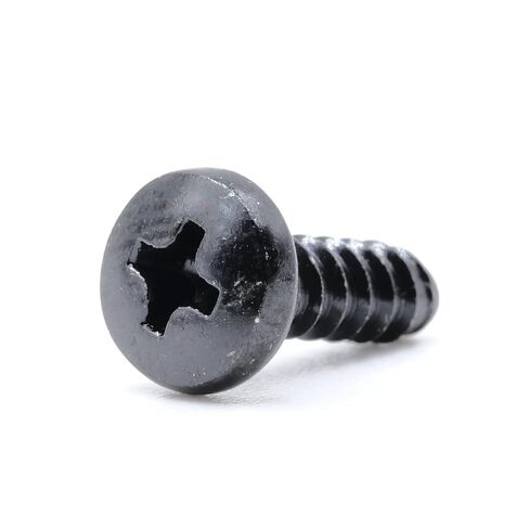 replacementscrews ST4 × 12 ملم متري من البراغي النقر على النقر على الخيط الذاتي (قطرها 4 مم ، طول 12 مم ، طرف حادة) محرك فيليبس الرأس - أكسيد الأسود (حزمة 5) in Saudi Arabia