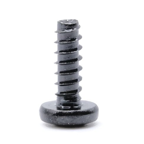 replacementscrews ST4 × 12 ملم متري من البراغي النقر على النقر على الخيط الذاتي (قطرها 4 مم ، طول 12 مم ، طرف حادة) محرك فيليبس الرأس - أكسيد الأسود (حزمة 5) in Saudi Arabia