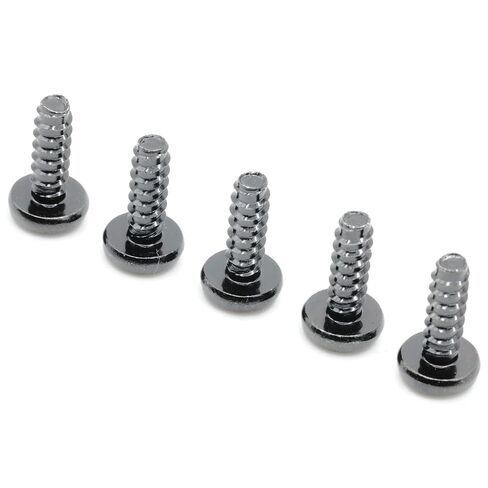 replacementscrews ST4 × 12 ملم متري من البراغي النقر على النقر على الخيط الذاتي (قطرها 4 مم ، طول 12 مم ، طرف حادة) محرك فيليبس الرأس - أكسيد الأسود (حزمة 5) in Saudi Arabia