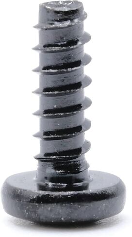 replacementscrews ST4 × 12 ملم متري من البراغي النقر على النقر على الخيط الذاتي (قطرها 4 مم ، طول 12 مم ، طرف حادة) محرك فيليبس الرأس - أكسيد الأسود (حزمة 5) in Saudi Arabia