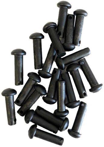 AJ Tack Black Spur Rowel Pins - 10 Pairs in Saudi Arabia