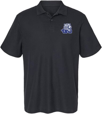Georgia College Official NCAA Men's 100% Cotton Knit Polo Short Sleeve Shirt, Primary Logo Collection in Saudi Arabia