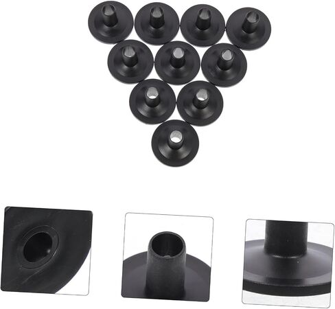 BESPORTBLE 10pcs Cymbal Sleeves Set for Drum Kits Plastic Replacement Accessories Felt Washers Reliable Drum Kit Parts for Percussion Instruments in Saudi Arabia