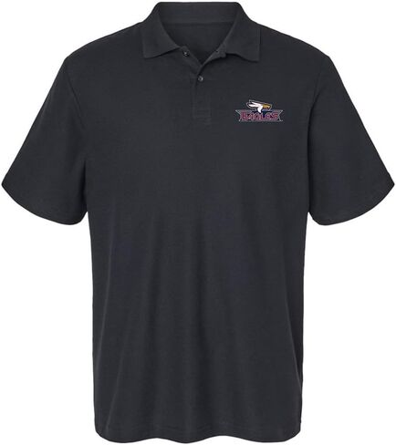 Georgia College Official NCAA Men's 100% Cotton Knit Polo Short Sleeve Shirt, Primary Logo Collection in Saudi Arabia