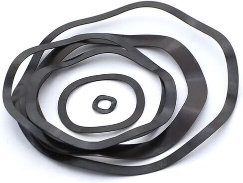 Wave Crinkle Spring Washers, Three Wave Gasket Spring Washers M3 M4 M5 M6 M8 M10 M12 M14 M16 M19 M21 M24 M27 M30 M34 M38 M40-M118(M30x39x0.5(10PCS)) in Saudi Arabia