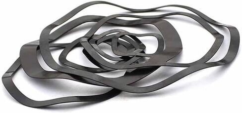 Wave Crinkle Spring Washers, Three Wave Gasket Spring Washers M3 M4 M5 M6 M8 M10 M12 M14 M16 M19 M21 M24 M27 M30 M34 M38 M40-M118(M30x39x0.5(10PCS)) in Saudi Arabia