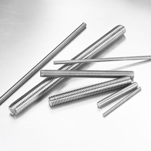 10 عبوة قضيب ملولب بالكامل ، M3x60mm 304 الفولاذ المقاوم للصدأ الأزرار اليمنى اليمنى ترصيع لبراغي مرساة الأثاث/المشابك/u-bolts in Saudi Arabia