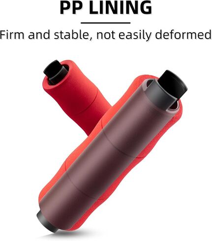 Rockbros Mountain Bike Handlebar Grips امتصاص الصدمة مريح رغوة ناعمة غير قابلة للانزلاق مزدوجة على قبضة الدراجات ل BMX MTB الدراجة البخارية E. in Kuwait