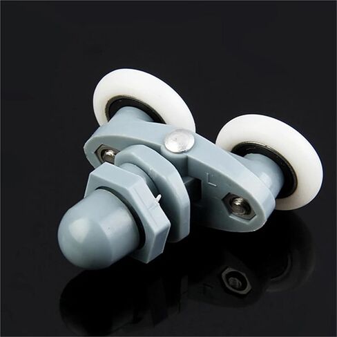 8pcs Double Twin Shower Door Rollers Wheels Pulley Pulleys 19/23/25/26/27mm Wheels Diameter(25mm) in Saudi Arabia