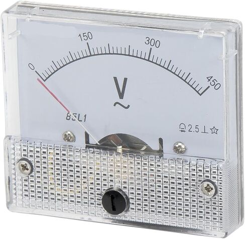 1PCS 85L1-V Analog Voltmeter 64mm X 56mm 450V in Saudi Arabia