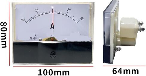 44C2 DC/75mv Analog Panel Voltmeter 1A-500A(20A) in Saudi Arabia
