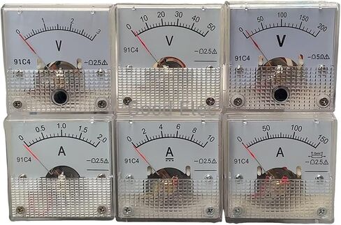 91C4-V/A DC Voltmeter 45 * 45mm (450V) in Saudi Arabia