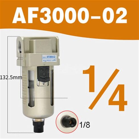 AF 3000-02 الصرف التلقائي للهواء الهوائي المعالج النحاس مرشح نحاس مرشح زيت وفاصل المياه (AF5000-06 ، مع قوس) in Kuwait