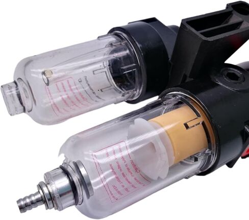 AFC2000 G1/4 ضاغط الهواء يتم استخدام مرشح الهواء فاصل المياه لتقليل منظم صمام تقليل الضغط (EU SM PM ، Core الألياف) in Kuwait