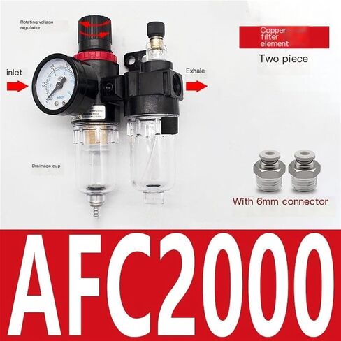 Gas Processor Series AFC2000 Oil-Water Filter Separator Pressure Regulating Valve(with 8 mm Connector) in Kuwait