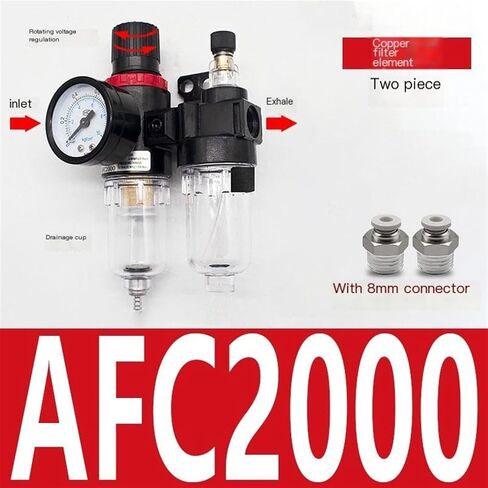 Gas Processor Series AFC2000 Oil-Water Filter Separator Pressure Regulating Valve(with 8 mm Connector) in Kuwait
