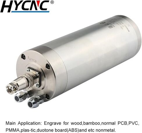 1.5kw ER16 ER11 220V محرك مغزل المبرد بالماء 80 مم قطر 4 محامل (1.5kw ER11 220V) in Saudi Arabia