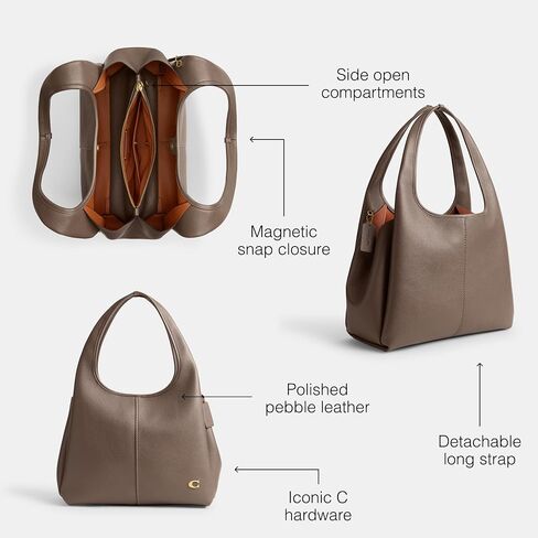 Coach Lana Shoulder Bag, Warm Brown in Saudi Arabia