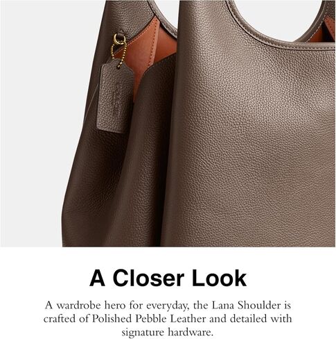 Coach Lana Shoulder Bag, Warm Brown in Saudi Arabia