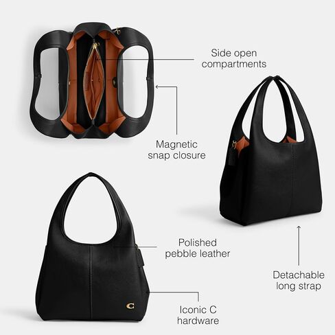 Coach Lana Shoulder Bag, Warm Brown in Saudi Arabia