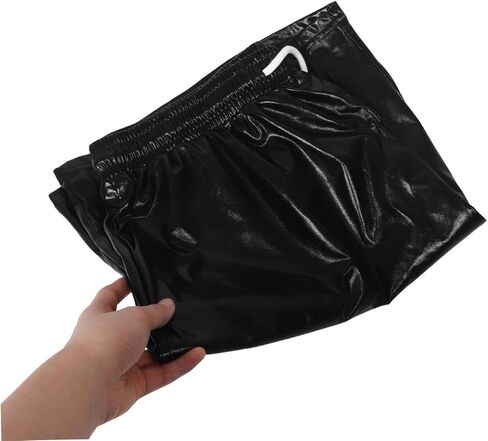 Fashionable Disco Outfit Men's Rave Shorts Men's Metallic Pants for Parties Stage Performances Stylish Dance Wear in Saudi Arabia