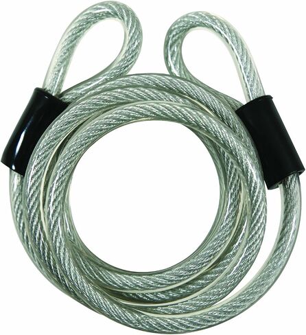 Guard Security 681/740 كابل مطلي بالفينيل مع نهايات حلقة وقفل 740 ، 6 أقدام × 5/16 بوصة in Saudi Arabia