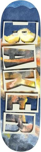 Baker Skateboard Deck Brooker Watercolor 8.38 "× 32" in Kuwait