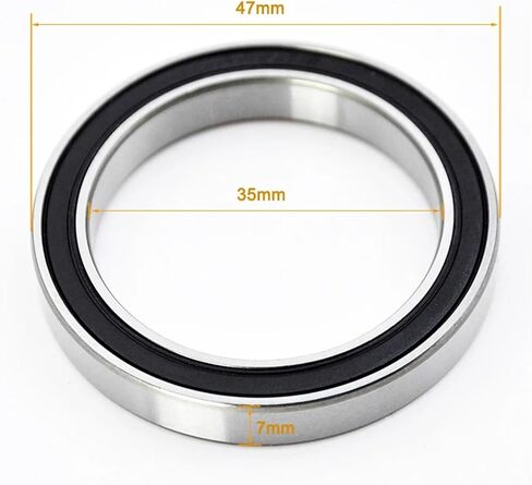 10pcs Bearing 6800 6801 6802 6803 6804 6805 6806 6807 6808 6809 6810 2RS Ball Bearings(6802-2rs 15x24x5mm) in Kuwait