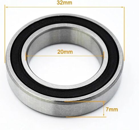 10pcs Bearing 6800 6801 6802 6803 6804 6805 6806 6807 6808 6809 6810 2RS Ball Bearings(6802-2rs 15x24x5mm) in Kuwait