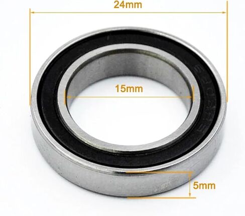 10pcs Bearing 6800 6801 6802 6803 6804 6805 6806 6807 6808 6809 6810 2RS Ball Bearings(6802-2rs 15x24x5mm) in Kuwait
