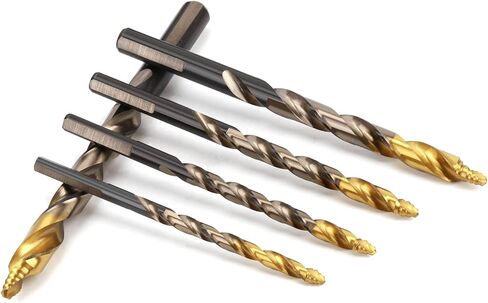 مجموعة بتات حفر Comoware 115pcs (1/16 "-1/2") ، M35 HSS Twist Drill Bits ، طول الوظيف ، شانك مستقيمة ، تدريبات معدنية مجمدة للصلب ، الفولاذ المقاوم للصدأ/الحديد/الخشب/البلاستيك ، مع حالة تخزين مفهرسة معدنية in Kuwait