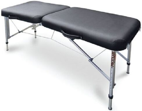 Hausmann 7650-751 Black Adjustable Porable Exam Treatment Table w/Carrying Bag in Saudi Arabia
