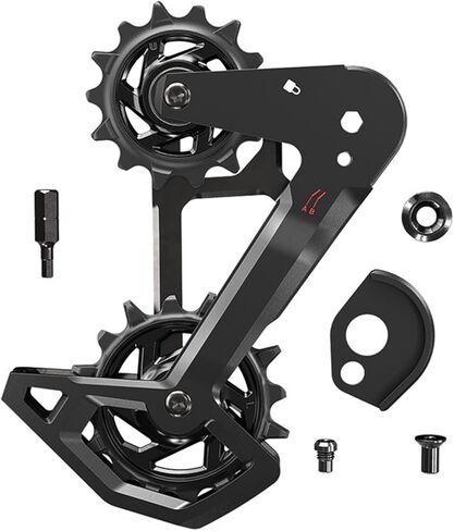 SRAM EAGLE T-TYPE AXS AXS DERAILLEUR CAGE KIT-متوافقة مع جميع derailleurs الخلفية من نوع النسر ، قفص الألومنيوم in Saudi Arabia