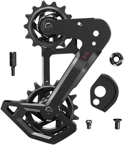 SRAM EAGLE T-TYPE AXS AXS DERAILLEUR CAGE KIT-متوافقة مع جميع derailleurs الخلفية من نوع النسر ، قفص الألومنيوم in Saudi Arabia