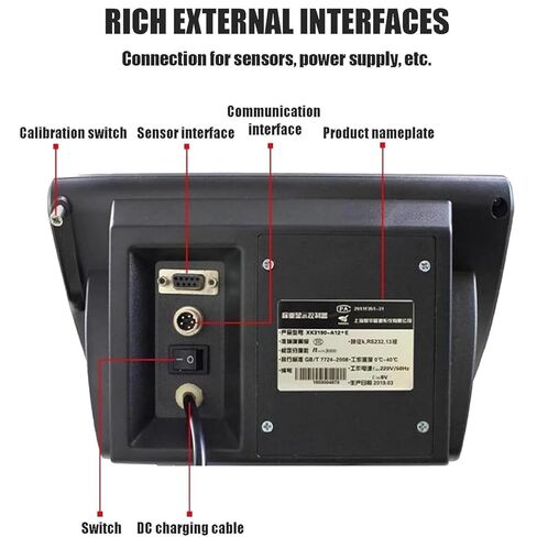 طقم مقياس للماشية عالي الدقة الحد الأقصى للحمل 5000 كيلوغرام مقاوم للماء الحمل الحمولة الحمولة الموافقة in Kuwait