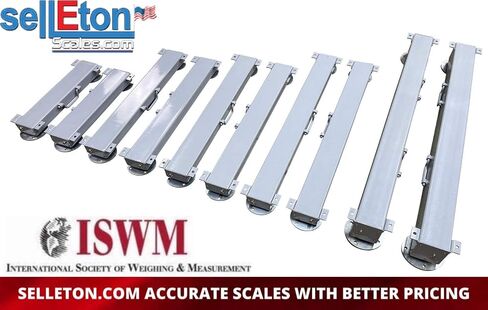 SellEton SL-919-HD Weigh Beam System/Portable Includes 2 Weigh Bars, 4 Stainless Steel Leveling Feet with LED Indicator - 24 Inch, 5K in Saudi Arabia