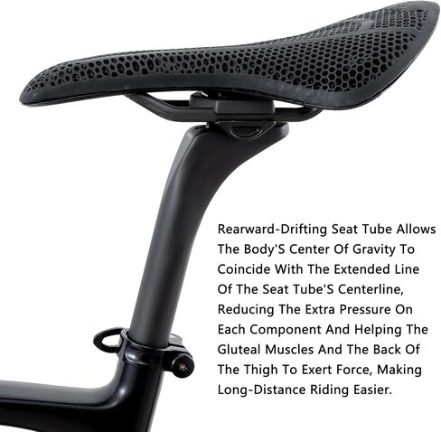 Ultra Light Carbon Seatpost 27.2 Road Mountain BMX Bike Seat Post, Shock Absorption and Comfortable, Capacity of 100kg, Weight 170g ± 5g, Length 350mm, Matte in Saudi Arabia
