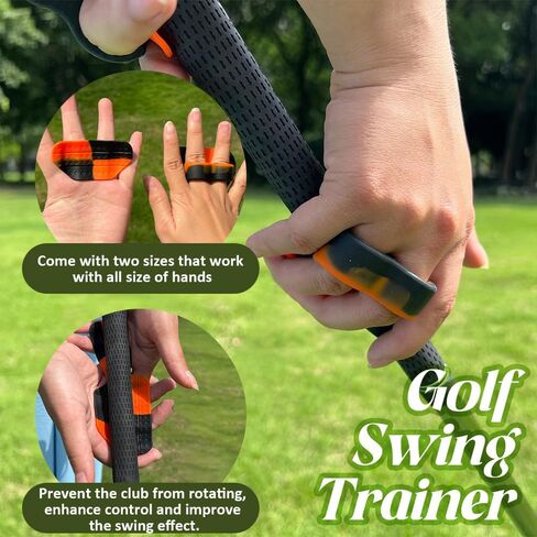 Golf Swing Trainer Grip Aid-T-Grip Training Tool لموقف اليد الصحيح وموقف الأرجوحة-فاصل السيليكون للجولف Grip for Irons & Woods-مساعدة تدريب الجولف للمبتدئين والمحترفين in Saudi Arabia